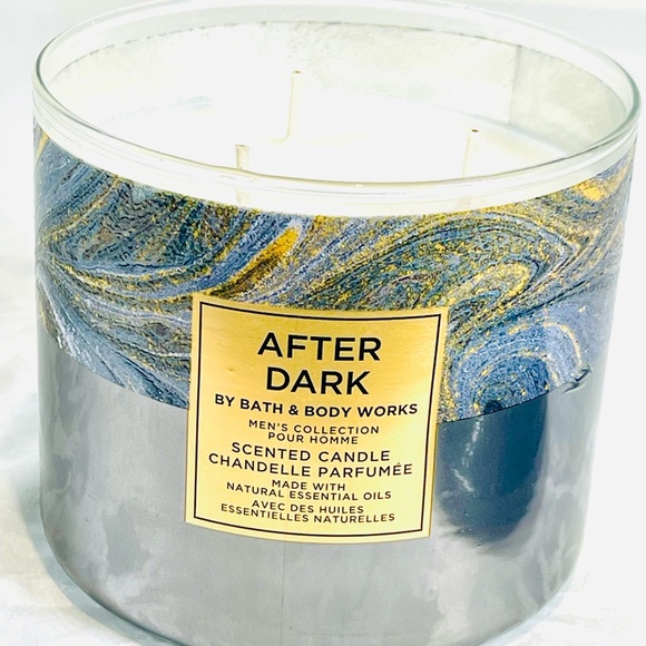❗️RARE❗️❣️BATH & BODY WORKS ❣️BRAND NEW CANDLE❣️ AFTER DARK❣️ - Picture 5 of 6